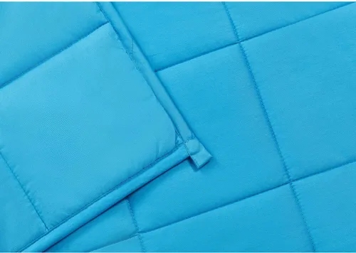 Miniatura 5 de TONGDADA Manta con peso para niños, 40 x 60 pulgadas, 10 libras, para niños de entre 80 y 125 libras, material de algodón de primera calidad