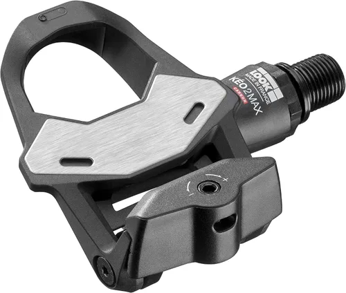 LOOK Cycle – Bicycle Pedals KEO 2 MAX XXX – Large Contact Surface 500 mm² – Total Power Transfer – Ultra-Light Pedals, XXXX Body – Adjustable Tension