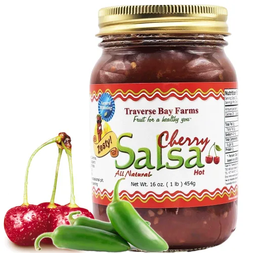 Miniatura 15 de Traverse Bay Farms Salsa gruesa - Caliente: fabricada en pequeños lotes con la mayor cantidad de productos cultivados localmente como sea posible.