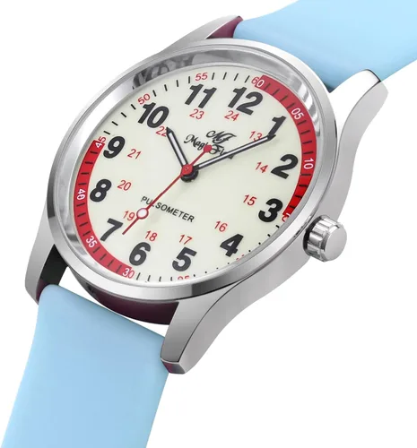 Miniatura 3 de oyeaho Reloj de enfermera para enfermeras, médicos, profesionales médicos, estudiantes, hombres, mujeres, unisex, fácil de leer, esfera luminosa