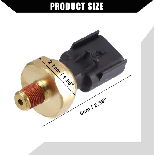 Miniatura 5 de 5149062AA / Sensor de presión de aceite del motor/delantero para Chrysler Town & Country 2011-2016 / Interruptor transmisor del sensor de presión