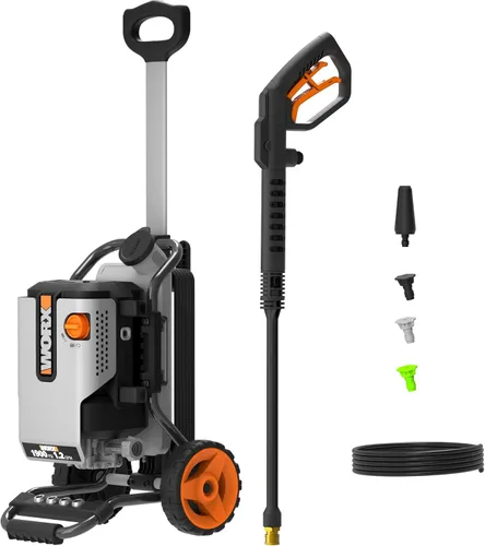 Miniatura 10 de Worx Lavadora a presión eléctrica de 13 amperios Max 1870 PSI Max 1.4 GPM WG602