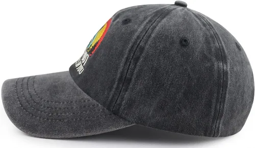 Miniatura 3 de Bigfoot Believes in You - Gorra de béisbol bordada ajustable de algodón retro de mezclilla con pie grande Sasquatch