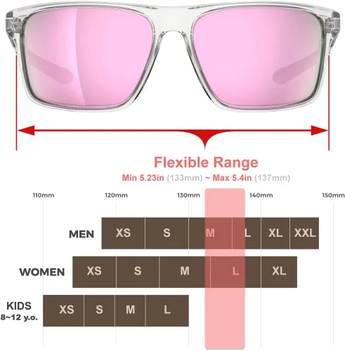 Miniatura 2 de EAZYRUN ER00 - Lentes de sol polarizados HD para mujeres y hombres, pesca, correr, conducir, senderismo, golf, deportes al aire libre