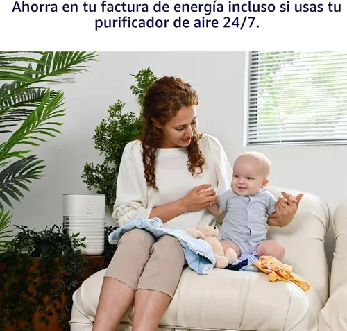 Miniatura 10 de LEVOIT Purificador de Aire para Casa Dormitorio, AHAM VERIFIDE, Filtro Purificador de Habitaciones Pequeñas con Esponja de Fragancia para Humo