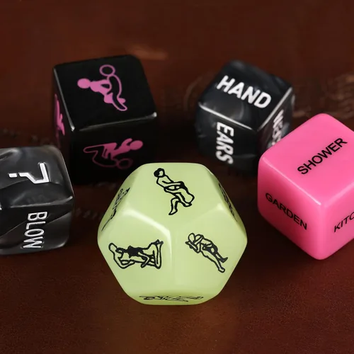 Miniatura 6 de Dados sexuales para parejas adultas, juegos sexuales, juguetes sexuales para parejas, dados sexuales nocturnos, juguetes sexuales