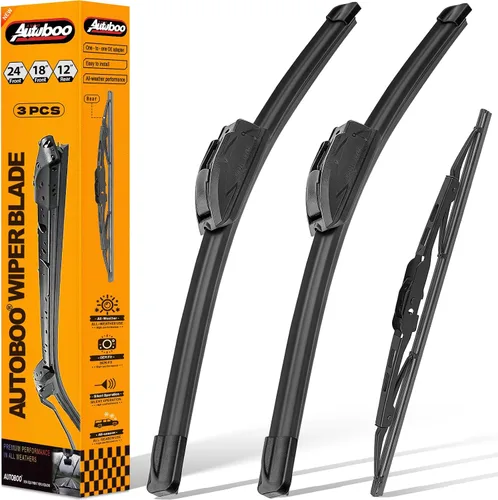 Miniatura 21 de 3 limpiaparabrisas de repuesto para Honda Pilot para limpiaparabrisas trasero y delantero 2016-2020 2021 2022, 3 piezas de 26 + 24 + 14 pulgadas