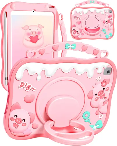 Miniatura 13 de Funda para iPad 5th/6th/Air 1st/Air 2nd/Pro 9.7" - Funda de silicona con soporte para iPad 2017/2018/Air 1/Air 2/Pro 2016 Funda para tablet Dinosaur