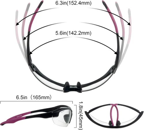 Miniatura 4 de Anteojos de seguridad transparentes para hombres y mujeres, resistentes a los arañazos, ANSI Z87, 100% protección UV, protección ocular antivaho