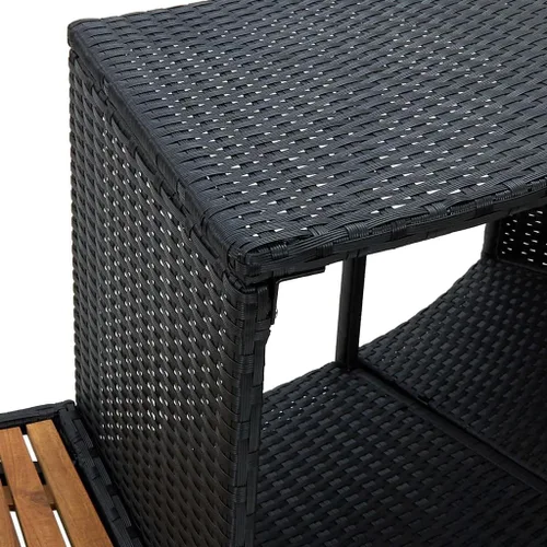 Miniatura 7 de vidaXL Sólida madera de acacia spa envolvente de madera de recinto de entrada paso de bañera de hidromasaje accesorio jardín patio al aire libre