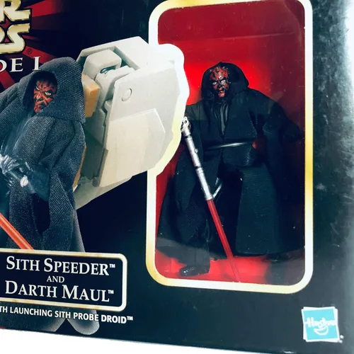 Miniatura 4 de Star Wars Episodio I: La amenaza fantasma, Sith Speeder y Darth Maul figura de acción