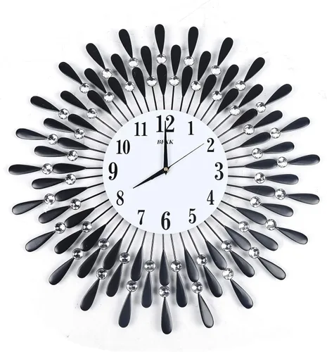 Miniatura 14 de Reloj de pared Reloj de péndulo 3D Forma de ojo Diseño moderno Decoración de arte para oficina en casa
