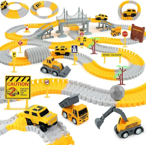 Miniatura 10 de GIAT Accesorios de Coche de Pista de Dinosaurios - Regalos de Cumpleaños para Niños de 3 4 5 6 7 Años - Paquete de 2 Coches de Juguete con Luz LED