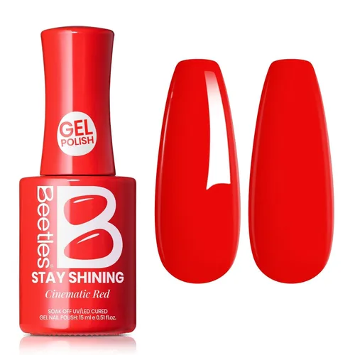 Miniatura 23 de Beetles - Esmalte de uñas de gel verde luminoso que brilla en la oscuridad, esmalte de uñas de gel que se absorbe con lámpara LED UV, arte de uñas