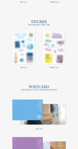 Miniatura 4 de Lee Chaeyeon Over The Moon 2nd Mini álbum Photobook+Pegatina+Postal+Mensaje especial+Papel de examen+Tarjeta de identificación+Tarjeta