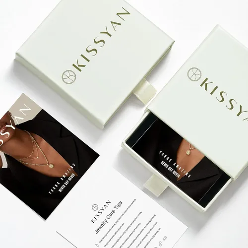 Miniatura 6 de KissYan Collar Figaro con dije y letra inicial para hombres y mujeres collar chapado en oro de 18 quilates con dije de monograma cuadrado letras