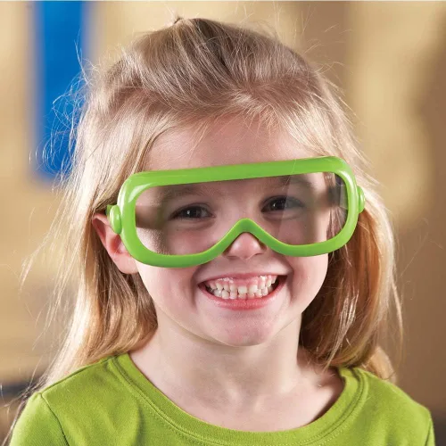 Miniatura 2 de Learning Resources Gafas de seguridad científica con soporte, ciencia preescolar, juego de 6, a partir de 3 años