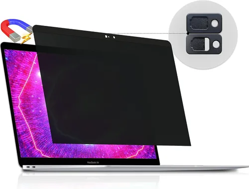 Miniatura 12 de Peslv Filtro de Privacidad Magnético para Macbook de 12 Pulgadas (2012-2017), Filtro Anti Luz Azul Deslumbrante Extraíble Filtro de Pantalla Mate