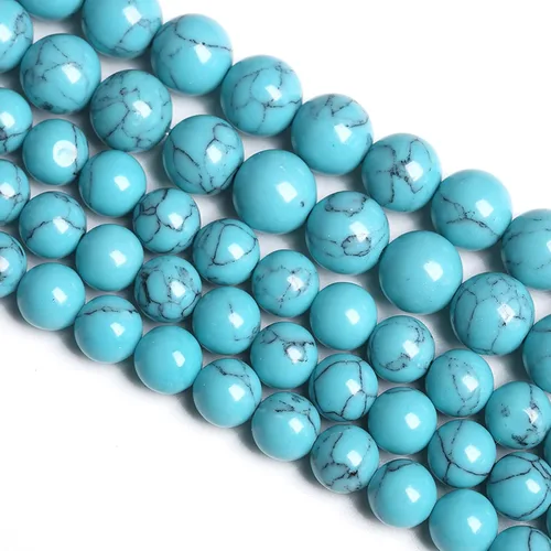 Miniatura 65 de 100 cuentas redondas sueltas de hematita negra de grado AAA para hacer joyas y pulseras