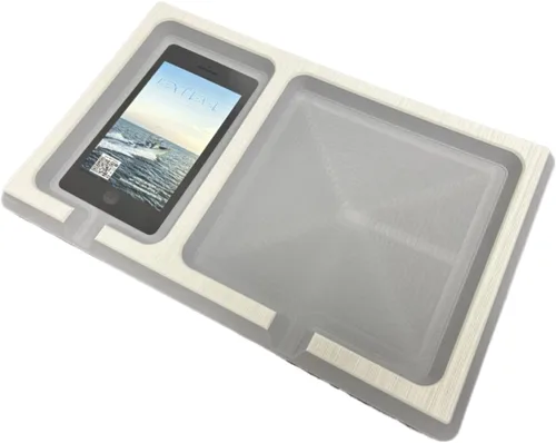 Miniatura 3 de SeaDek Tablero doble de 0.787 in para barco Teléfono celular de espuma y accesorios Dash de barco Parte trasera adhesiva Compartimentos