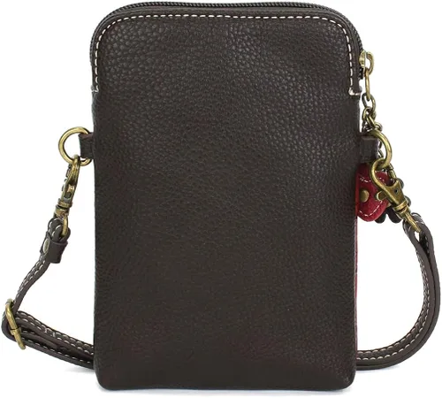 Miniatura 3 de Chala - Bolsa de piel sintética multicolor con correa ajustable para teléfono celular