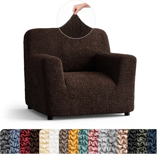 Miniatura 64 de Fundas elásticas de sofá prémium para sofá, funda para silla, lavable, apta para perros y mascotas, fundas elásticas de poliéster para sofá biplaza