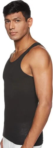 Miniatura 3 de Hanes Paquete de 4 camisetas sin mangas de algodón para hombre