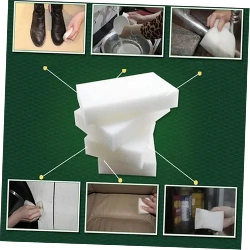 Miniatura 7 de 10pcs Nano Limpieza Esponja Borrador Extra Alta Densidad Cocina Lavado Esponja para Descontaminación Fuerte Herramienta Doméstica para el Coche