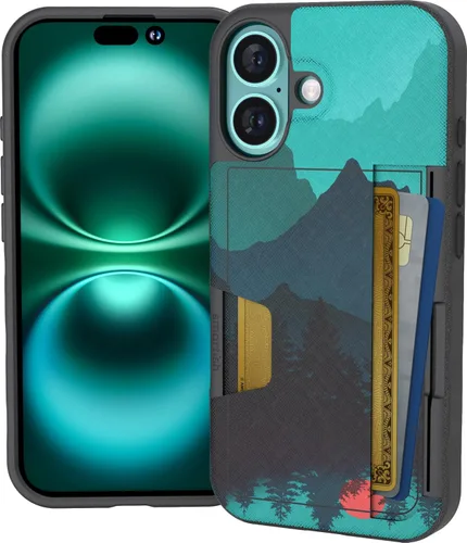Miniatura 59 de Smartish Funda tipo cartera para iPhone 13 Pro – Wallet Slayer Vol. 2 [delgada + protectora] tarjetero con función atril - Black Tie Affair