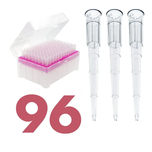 Miniatura 16 de Kashi Scientific 10000uL Puntas de pipeta universales para laboratorio en estuche, estériles, libres de DNasa/RNAsa, seguras contra pirógenos