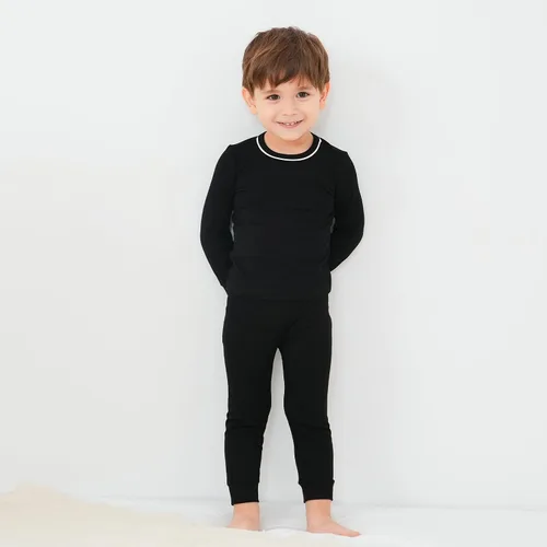Miniatura 2 de pureborn Baby Pajamas Set Pjs - Kids Toddler Boy Girl Long Sleeve Snug Fit Cotton Sleepwear 2pcs 18M-7Y