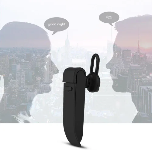Miniatura 5 de Traductor de varios idiomas Bluetooth Auricular portátil de negocios 16 idiomas Traducción auricular - Negro