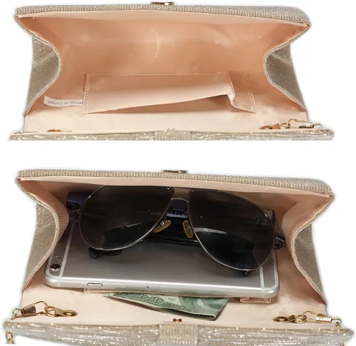 Miniatura 7 de Bolso de noche para mujer bolso de fiesta bolso de boda bolso de mano para mujer