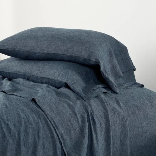 Miniatura 6 de Pine Cone Hill Lush Linen - Fundas de almohada blancas, tamaño King, patrón sólido blanco