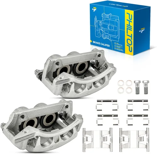 Miniatura 102 de PHILTOP Pinza de freno delantera compatible con S10 1982-2003, Sonoma 1991-2003, Camaro 1982-1992, El Camino 1978-1987, Monte Carlo 1978-1988