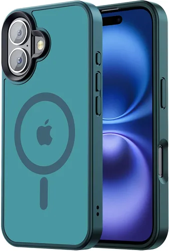 Miniatura 94 de Tigowos Magnetic Guardian - Funda diseñada para iPhone 11 Pro [probada en caídas de grado de 10 pies y compatible con MagSafe] Funda delgada Negro