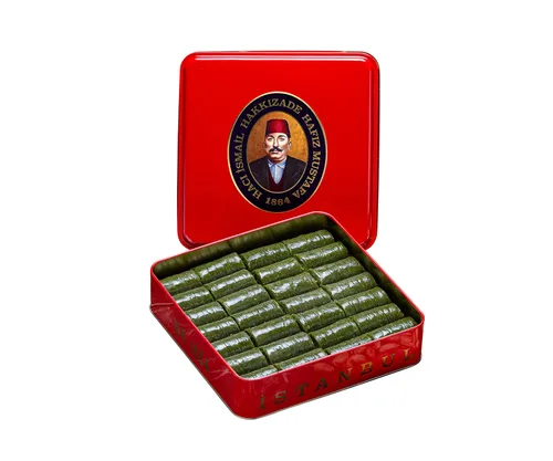 Miniatura 30 de Hafiz Mustafa 1864 Istanbul Baklava - Caja de pastelería - Bocadillos de postre de Baklava horneados hechos de hojas de masa filo fresca, pistacho