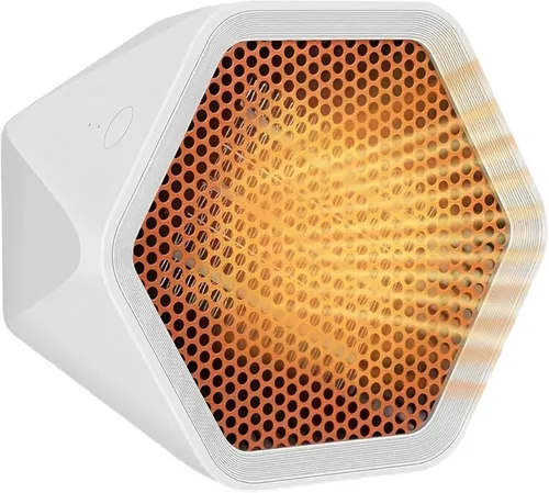 Calentador de espacio pequeño para oficina, calentador portátil de calentamiento rápido para interiores, mini calentadores eléctricos de escritorio