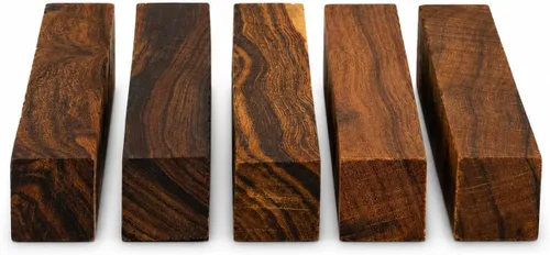 Miniatura 9 de IECAP LLC Desert Ironwood - Juego de 5 unidades para bolígrafos de madera dura exótica para hacer bolígrafos y suministros de torneado
