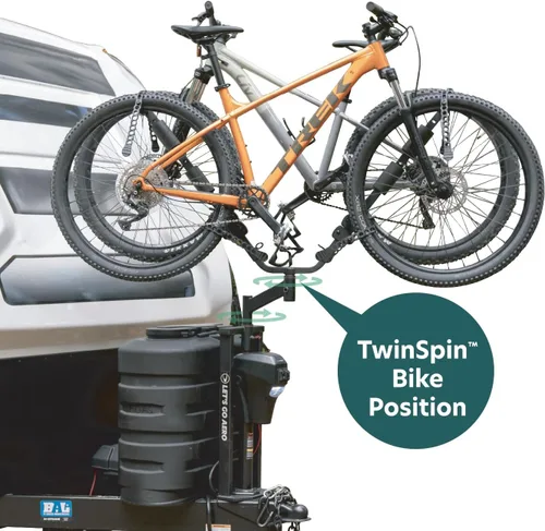 Miniatura 3 de Let's Go Aero Jack-IT® TS TwinSpin Two Bike Carrier (Modelo B02424)