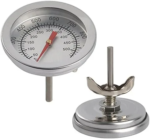 Miniatura 3 de Medidor de termómetro para barbacoa, 2 unidades, para barbacoa y ahumador, termómetro de temperatura, paquete de 2