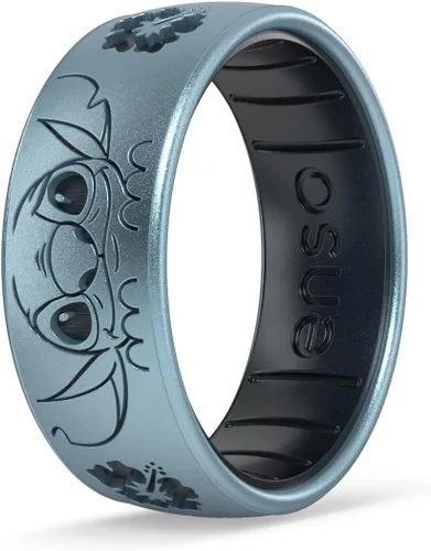 Miniatura 13 de Enso Rings Colección de anillos de silicona Lilo & Stitch de Disney, diseño cómodo y flexible