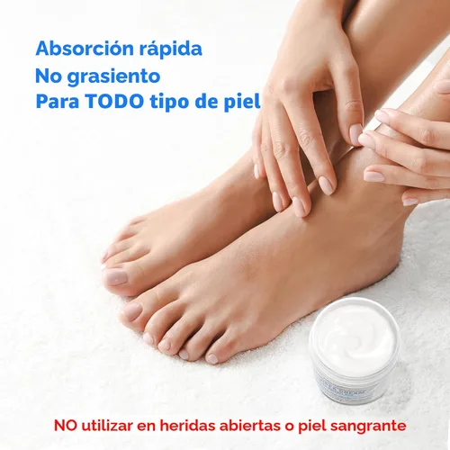 Miniatura 6 de Ebanel Crema de urea 40% más ácido salicílico 2%, crema para pies para talones secos y agrietados, rodillas, codos, manos, removedor de cutículas