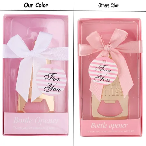 Miniatura 4 de Juego de 12 abridores de botellas para baby shower, recuerdos para invitados, bonito abrebotellas con forma de poppin, recuerdos para baby shower