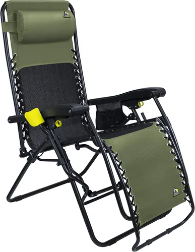 Miniatura 4 de GCI Outdoor Silla FreeForm Zero Gravity, color verde Loden