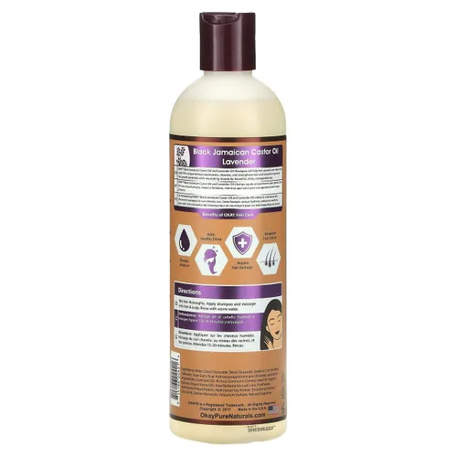 Miniatura 2 de OKAY Champú Jabón Negro Para Todo Tipo De Cabello Y Texturas