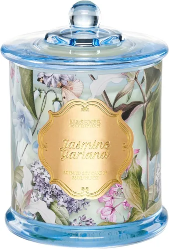 Miniatura 10 de M&SENSE Velas de rosas aromáticas para el hogar, velas de soja orgánicas, no tóxicas, sin hollín, vela en tarro grande de 12.7 onzas, 75 horas