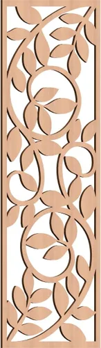 Miniatura 38 de 9 3/8"W x 24 3/8"H x 1/4"T Utica Decorativo Fretwork Madera Paneles de Pared, Abedul