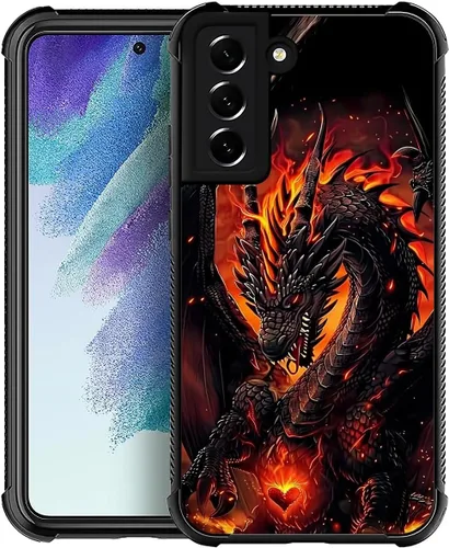 Miniatura 18 de CARLOCA Funda para Samsung Galaxy S21, Camuflaje Bandera Americana Calavera de Ciervo S21 para Hombre Mujer Chico Chica, Antiarañazos TPU Suave a