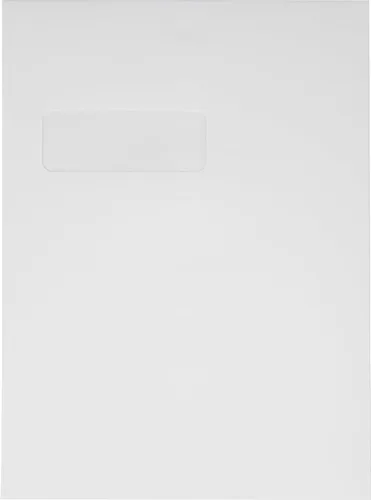 Miniatura 4 de LUXPaper Sobres de ventana de extremo abierto de 9 x 12 pulgadas, despegar y prensar, lino blanco, texto de 80 libras, 500 unidades Mantelería blanca